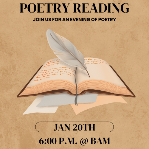 Poetre Reading January 2026
